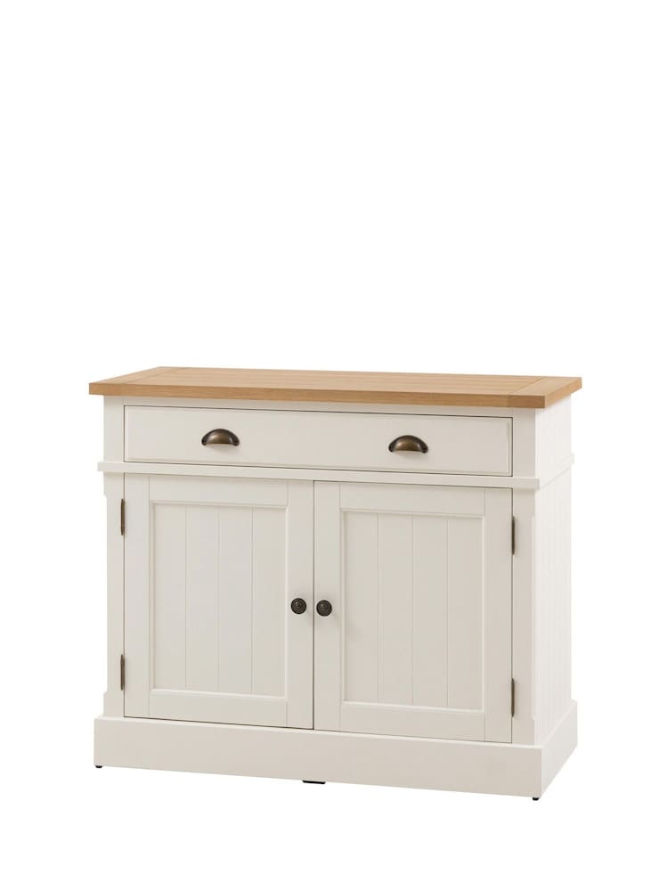 Gallery Home White Eisel 2 Door Sideboard - Image 2 of 6 Gallery Home White Eisel 2 Door Sideboard - Image 2 of 6
