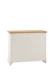 Gallery Home White Eisel 2 Door Sideboard - Image 4 of 6