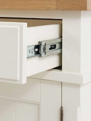 Gallery Home White Eisel 2 Door Sideboard - Image 5 of 6