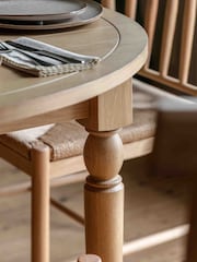 Gallery Home Natural Eisel Round Ext Dining Table - Image 3 of 5