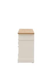 Gallery Home White Eisel 2 Door/2 Drawer Sideboard - Image 3 of 6
