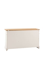 Gallery Home White Eisel 2 Door/2 Drawer Sideboard - Image 4 of 6