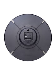 Widdop Brown Edge Wood Dome Glass Wall Clock - Image 5 of 5