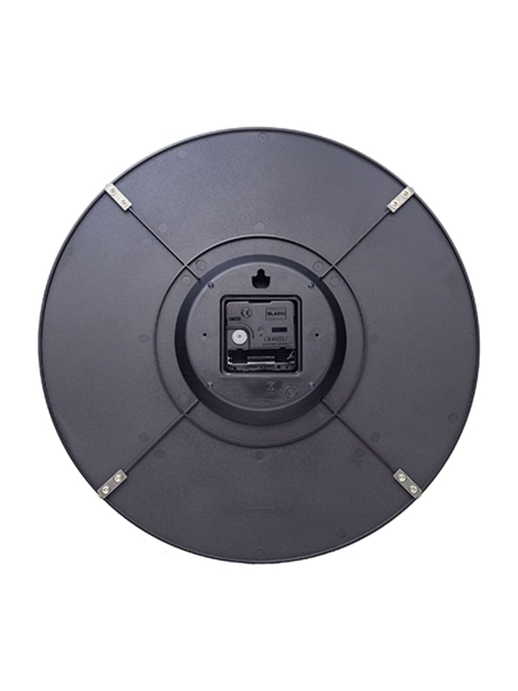 Widdop Brown Edge Wood Dome Glass Wall Clock - Image 5 of 5