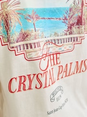 JACK & JONES White T-Shirt With Back Print - Image 5 of 6