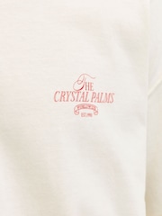 JACK & JONES White T-Shirt With Back Print - Image 6 of 6