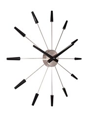 Widdop Black Plug Inn Metal Wall Clock - Image 4 of 6