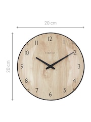 Widdop Brown Edge Wood Mini Table or Wall Clock - Image 3 of 6