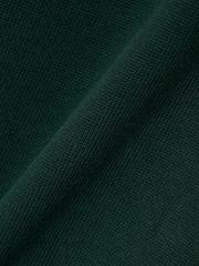Lacoste Green Cotton Crew Neck Jumper - Image 4 of 4