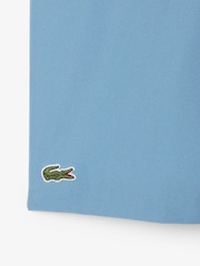 Lacoste Blue Lightweight Diamond Taffeta Tennis Shorts - Image 3 of 3