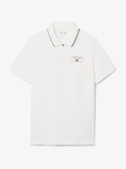 Lacoste Natural Regular Fit Ultra-Dry Heritage Tennis Polo Shirt - Image 1 of 4