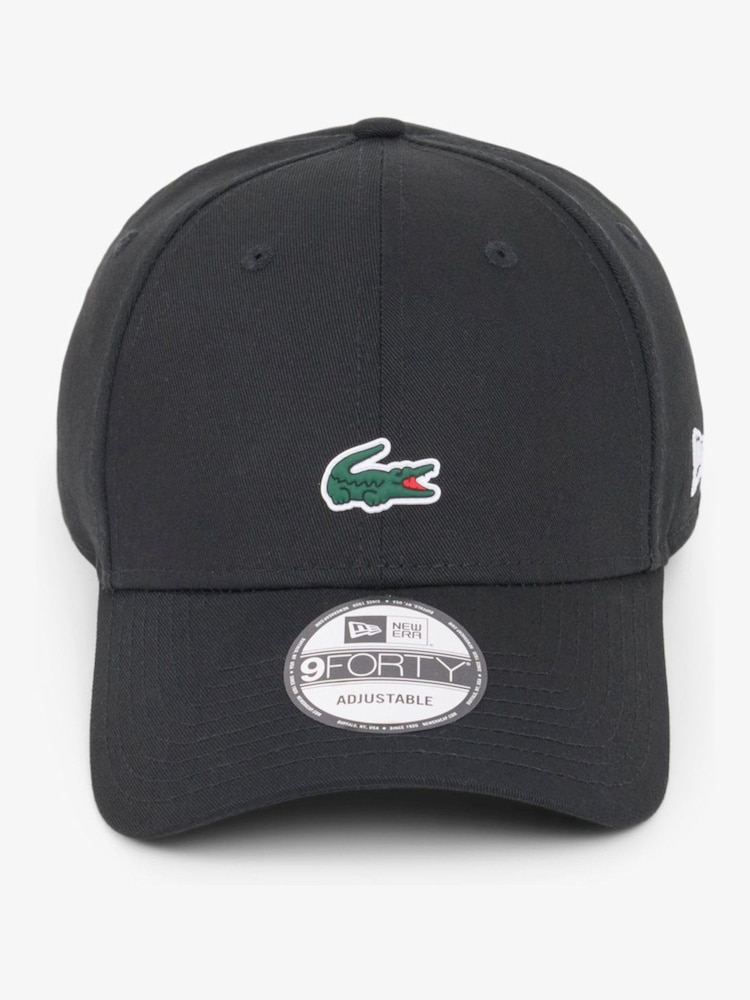 Lacoste Black New Era Performacne Golf 6-Panel Cap - Image 2 of 3 Lacoste Black New Era Performacne Golf 6-Panel Cap - Image 2 of 3