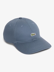 Lacoste Slate Blue Twill Cap - Image 1 of 5
