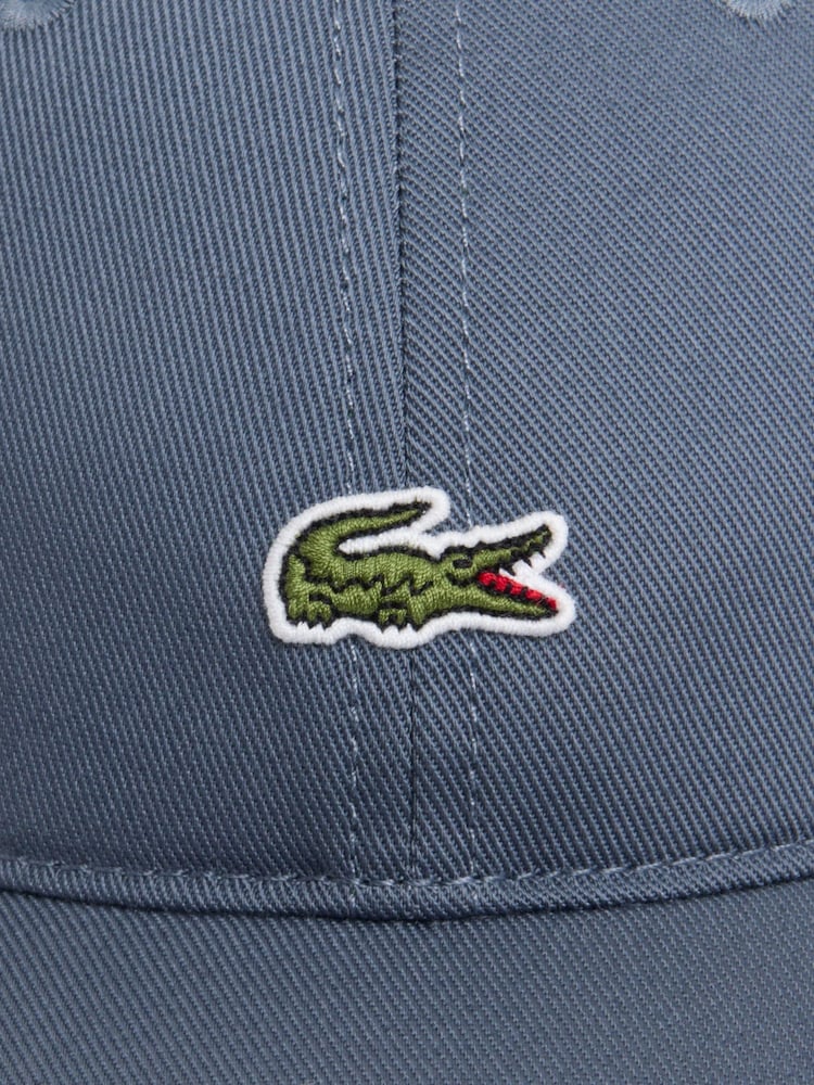 Lacoste Slate Blue Twill Cap - Image 5 of 5