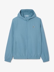 Lacoste Blue Water Repellent Hooded Sports Jacket - Image 1 of 4