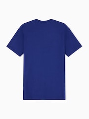 Armani Exchange Blue Regular-Fit Logo T-Shirt - Image 8 of 8
