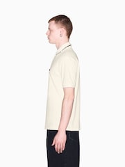 Polo con logo de corte regular de Armani Exchange - Imagen 5 de 8