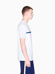 Armani Exchange White Regular-Fit Logo T-Shirt - Image 4 of 8
