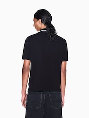 Armani Exchange Regular-Fit логотипті поло жейдесі - 7суретінің 2 суреті
