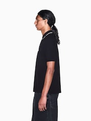 Armani Exchange Regular-Fit логотипті поло жейдесі - 7суретінің 5 суреті