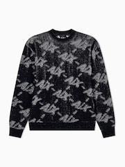 Armani Exchange Black Regular-Fit Jumper - Image 2 of 2