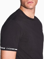 تيشِرت بشعار تلبيس قياسي من Armani Exchange - صورة 5 من 7