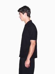 Schwarz - Armani Exchange Regular-Fit Logo Polo Shirt - Bild 5 von 8