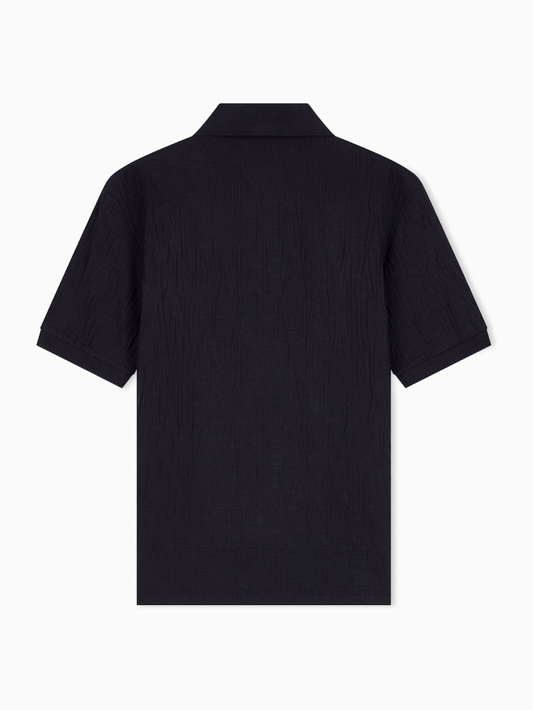 Schwarz - Armani Exchange Regular-Fit Logo Polo Shirt - Bild 8 von 8 Schwarz - Armani Exchange Regular-Fit Logo Polo Shirt - Bild 8 von 8