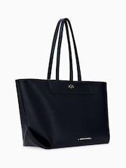 Armani Exchange Black Logo Tote Bag - Image 2 of 3
