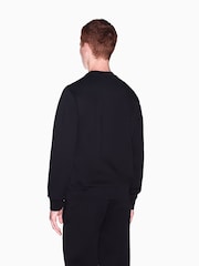 Sudadera con logo de corte regular de Armani Exchange - Imagen 2 de 8
