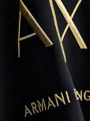 Sudadera con logo de corte regular de Armani Exchange - Imagen 8 de 8