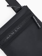 Armani Exchange Black Logo Messenger Bag - Image 5 of 5