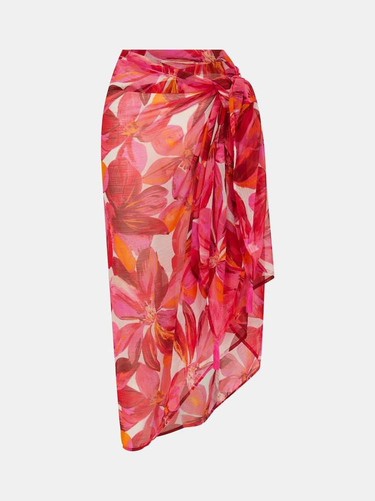 Accessorize Sarong mit floralem Print - Bild 4 von 4