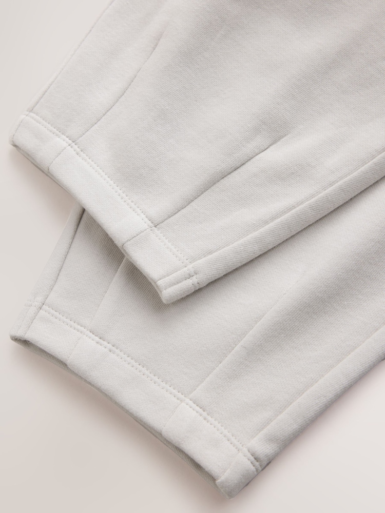 Light Grey Relaxed Fit Heavyweight T-Shirt and Joggers Set (3-16yrs) - Image 6 of 6 Light Grey Relaxed Fit Heavyweight T-Shirt and Joggers Set (3-16yrs) - Image 6 of 6
