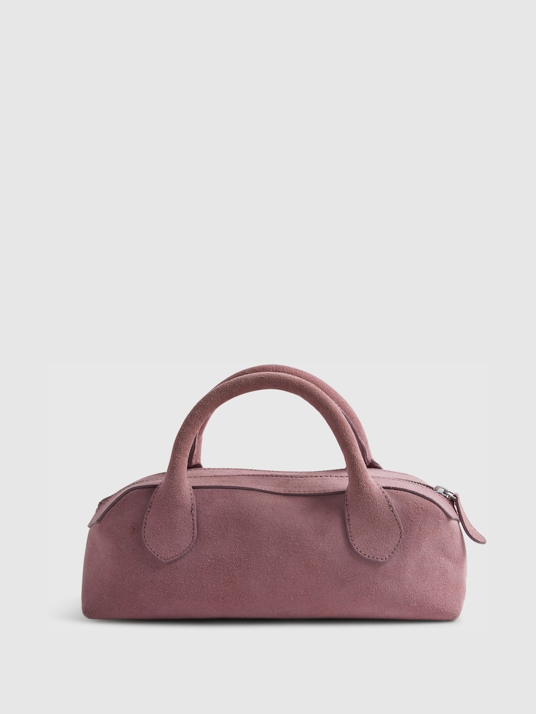 River Island Premium Leather East West Bowler Bag - Bild 2 von 6