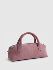 River Island Premium Leather East West Bowler Bag - Bild 3 von 6