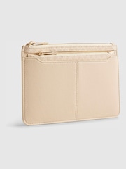 River Island Cream Monogram Travel Wallet - Image 3 of 5