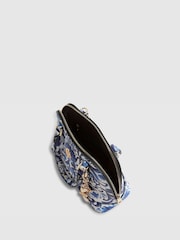 River Island Blue Printed Kettle Tote Bag and Purse Bundle - Image 3 of 5