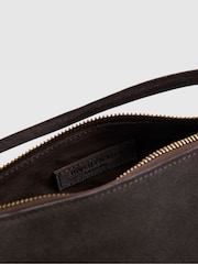 River Island Brown Fringe Leather Cylinder Bag - Image 4 of 5