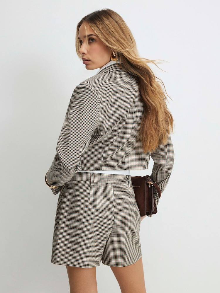 River Island Brown Hybrid Tailored Skorts - Image 4 of 4