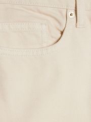 River Island Cream High Rise Barrel Leg Jeans - Image 6 of 6