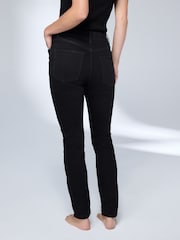 Black Mid Rise Super soft Stretch Skinny Jeans - Image 4 of 8