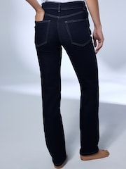 Indigo Blue Mid Rise Super Soft Stretch Slim Jeans - Image 4 of 8