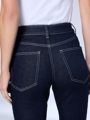 Indigo Blue Mid Rise Super Soft Stretch Slim Jeans - Image 5 of 8