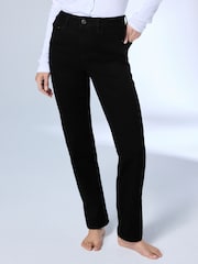 Black Mid Rise Super Soft Stretch Slim Jeans - Image 2 of 8