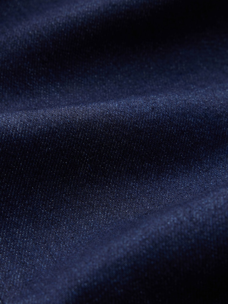 Indigo Rinse Blue Mid Rise Super Soft Stretch Bootcut Jeans - Image 8 of 8