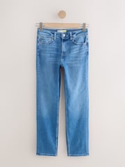 Mid Blue Mid Rise Super Soft Stretch Slim Jeans - Image 6 of 8