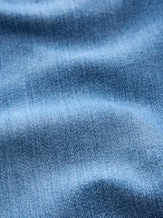 Mid Blue Mid Rise Super Soft Stretch Slim Jeans - Image 8 of 8