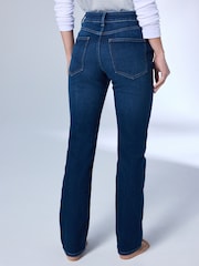 Dark Blue Mid Rise Super Soft Stretch Slim Jeans - Image 4 of 9