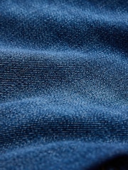 Dark Blue Mid Rise Super Soft Stretch Slim Jeans - Image 9 of 9